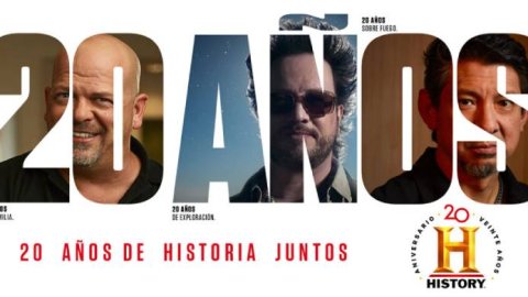 History celebra 20 años y lanza una producción original para recordar