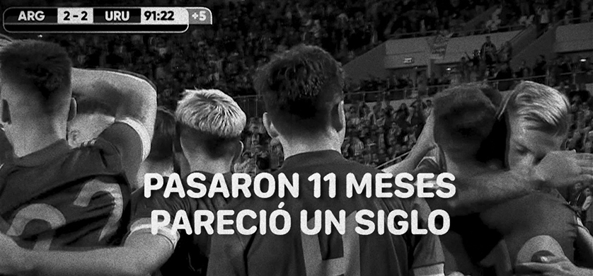 "Pareció un Siglo", la campaña de NOBLEX y GUT para la vuelta de la Selección