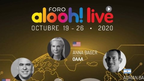 Se acerca el Foro Alooh Live 2020 y se va completando la agenda