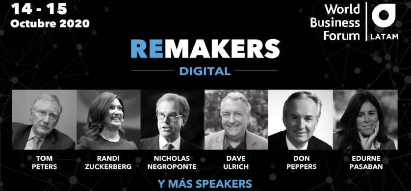 El Primer World Business Forum digital a nivel mundial se realizará en octubre