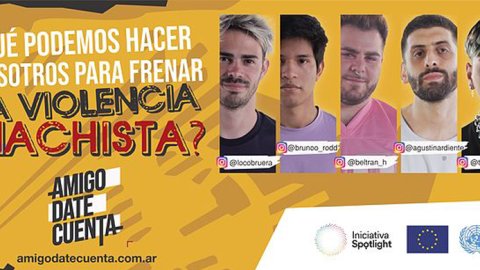 #AmigoDateCuenta: la campaña que le habla a los varones sobre violencia de género