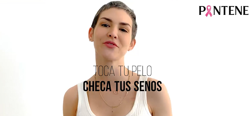 “Tocá tu pelo, chequeá tus senos”, la campaña de Grey New York para Pantene