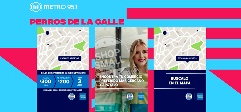 Acción entre American Express y Metro 95.1