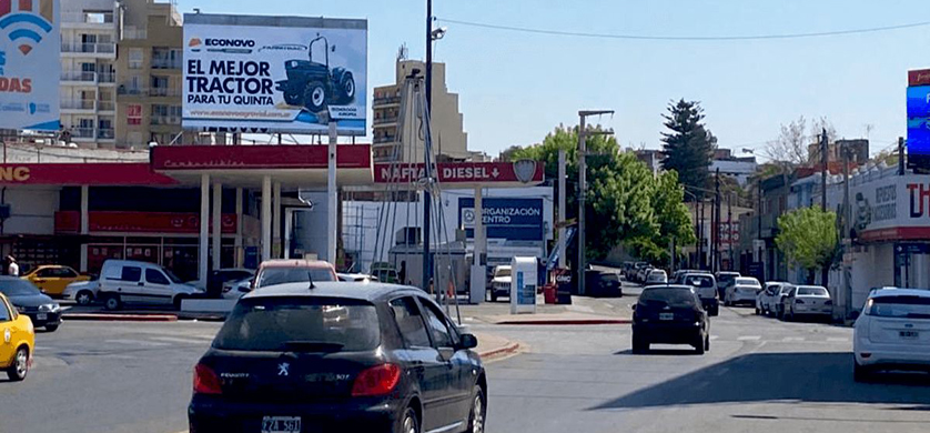 El sector agroindustrial gana terreno en la publicidad en vía pública