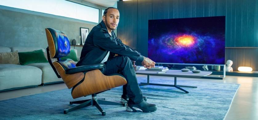 Lewis Hamilton fue nombrado como embajador de la marca LG Signature