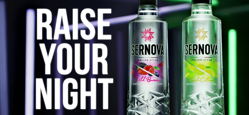 Lo nuevo de Lado C para el lanzamiento de "Sernova Natural Flavours"