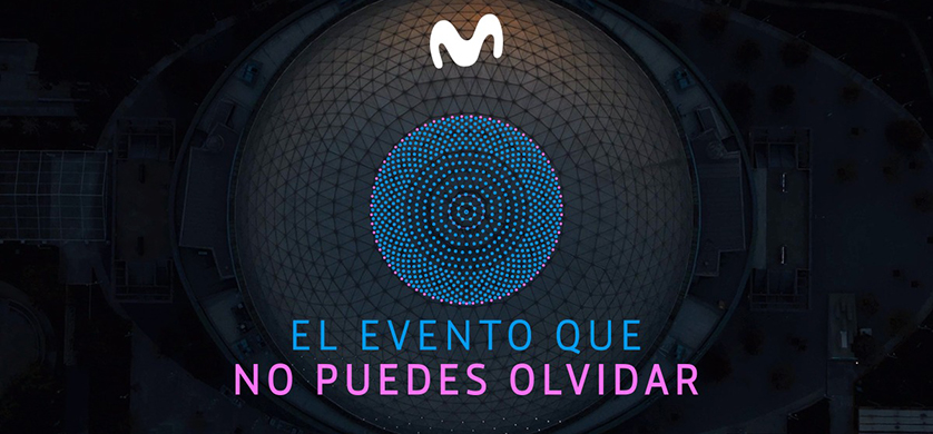 El Movistar Arena de Chile volvió a encender sus luces por una buena causa