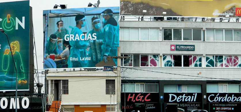 Campaña de Ayi y La Voz del Interior por la pandemia