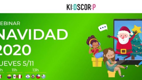 Kids Corp organiza el webinar “Navidad 2020”