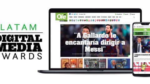 Olé, distinguido como el mejor sitio deportivo y de entretenimiento de Latinoamérica