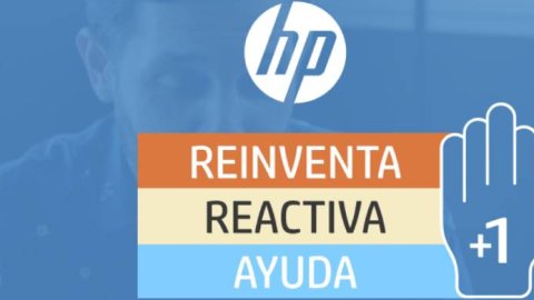 HP lanzó la campaña "Reinventa, Reactiva y Ayuda"
