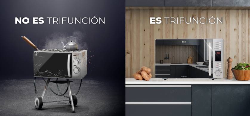 "Es trifunción. Es BGH", la nueva campaña de Brandformance para BGH