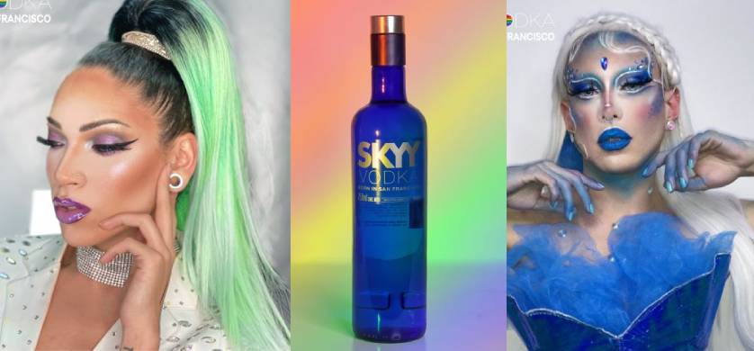 Campaña digital de Skyy Vodka para el mes del orgullo