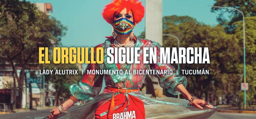''El orgullo sigue en marcha'', Brahma y Mutato acompañan a al comunidad LGBTIQ+