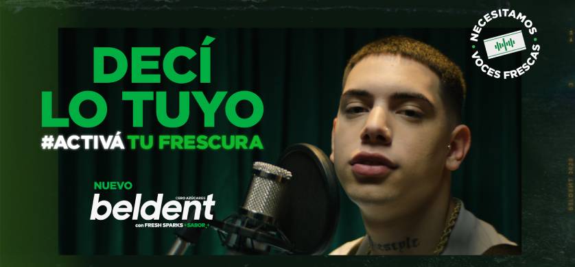 ''Necesitamos voces frescas'', lo último de Digitas Buenos Aires para Beldent