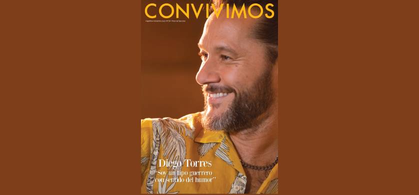Diego Torres es la portada de noviembre de Convivimos
