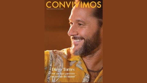 Diego Torres es la portada de noviembre de Convivimos