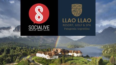 El hotel Llao Llao reabre sus puertas con una campaña creada por Socialive
