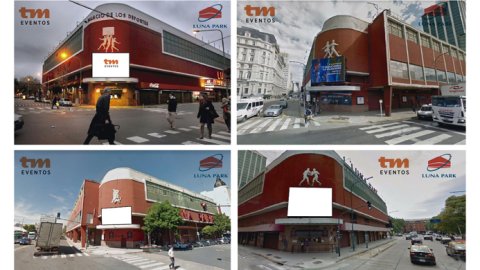 El estadio Luna Park renueva sus dispositivos outdoor