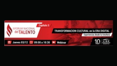 LIDE Argentina invita a participar del III Fórum Nacional del Talento