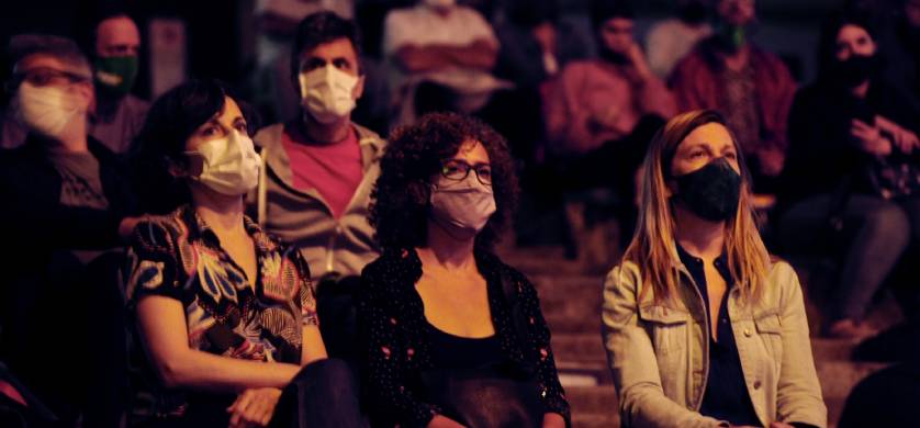Ciudad de Buenos Aires: Cine al aire libre en Parque Centenario
