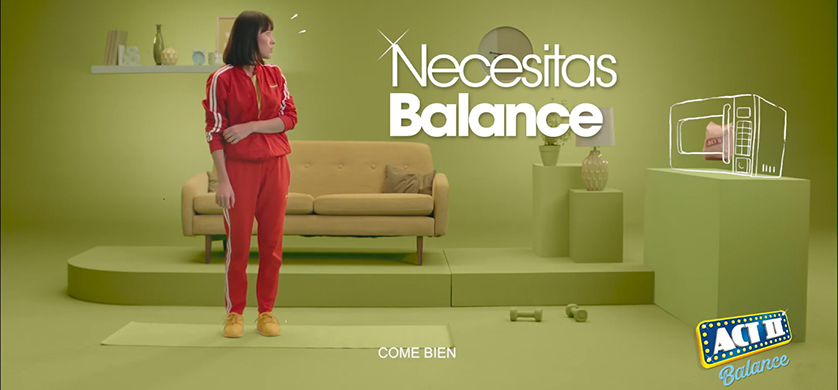 Sparkling crea la nueva campaña de ACT II Balance