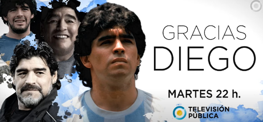 La TV Pública presenta "Gracias Diego", un recorrido de Fiorito a Dubai