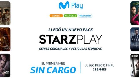 Movistar Play incorpora a Starzplay a su oferta de contenidos