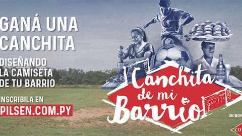"Canchita de mi barrio", lo nuevo de Koku para Pilsen Paraguay
