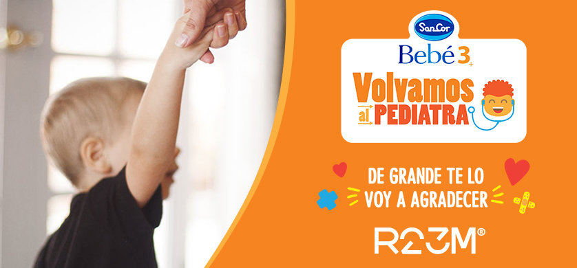 Sancor Bebé 3 y Room23 lanzan "Volvamos al pediatra"