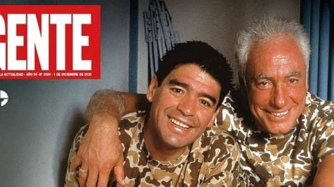 Coppola recuerda a Maradona en GENTE: "Prefiero pensar que es un sueño"