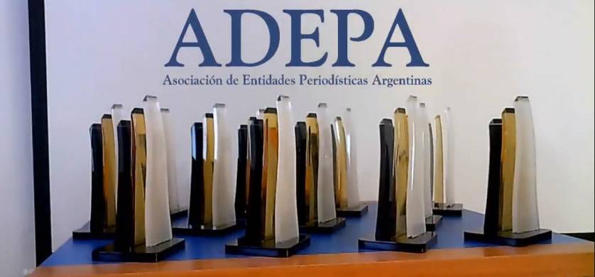 Se entregaron los Premios Adepa al Periodismo 2020