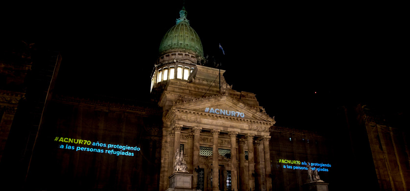 70 años de ACNUR: la historia de millones en los edificios de Buenos Aires