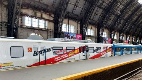 Energizer eligió a Volmedia para su campaña en trenes