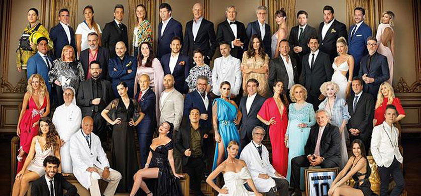 Gente celebró su famoso encuentro de personajes del año 2020