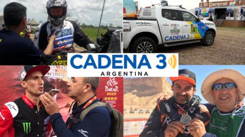 Cadena 3, la única radio de Argentina en el rally Dakar 2021