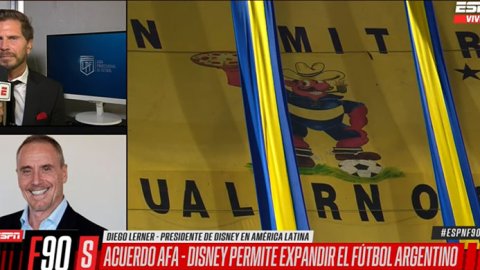 Disney y la AFA cerraron un acuerdo por los derechos de transmisión del fútbol argentino