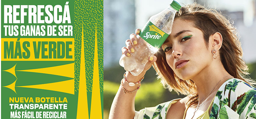 “Seamos más claros, seamos verdes”, la nueva campaña de Sprite