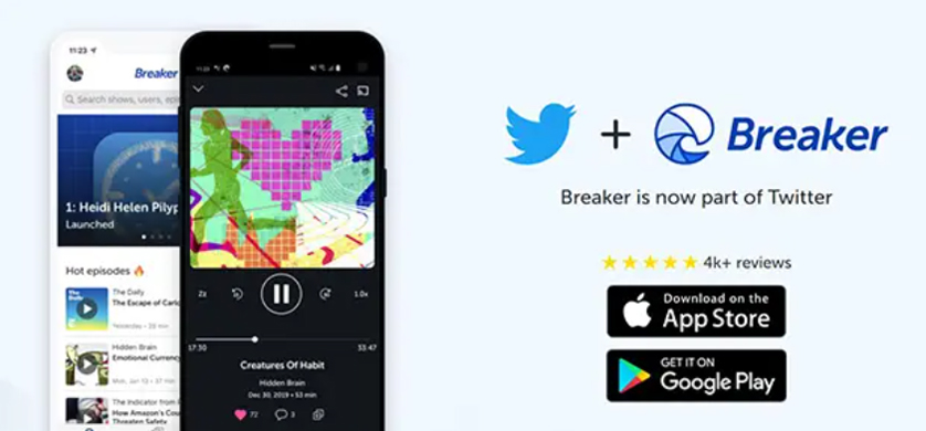 Twitter compra una aplicación de podcasts para añadir audio a su plataforma