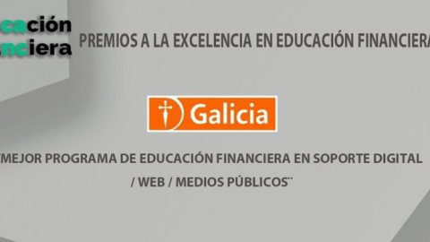 Banco Galicia ganador en los Premios a la Excelencia en Educación Financiera 2020