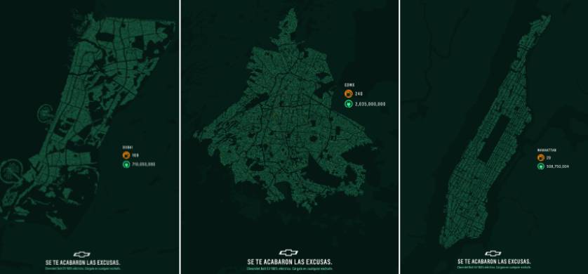 "Cities", la campaña de McCann Worldgroup México para Chevrolet