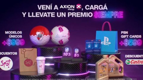 Gut presenta su campaña para AXION energy: "A X lugar, X premio"