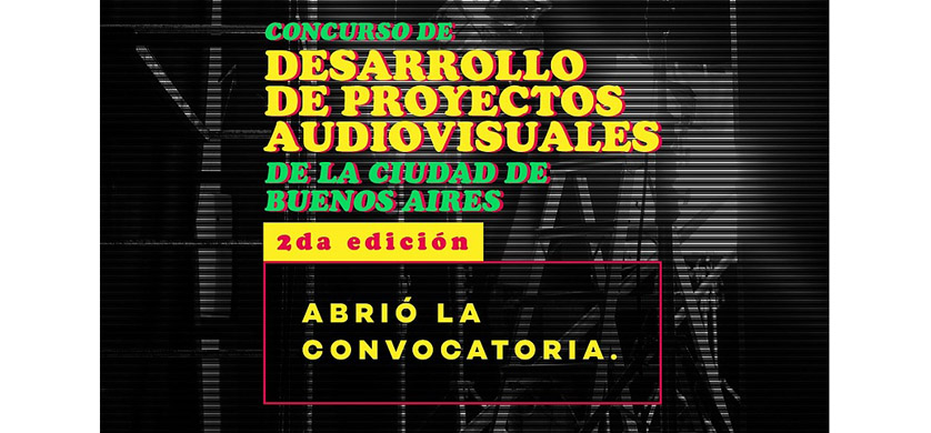 Abre la convocatoria al Concurso de Desarrollo de Proyectos Audiovisuales