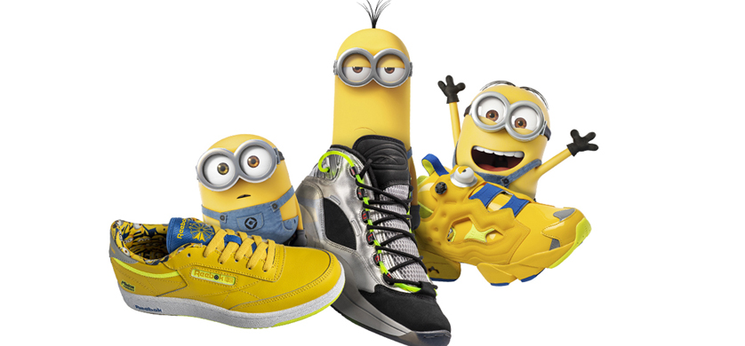 Reebok se une a Illumination y presentan su icónica cápsula de Minions