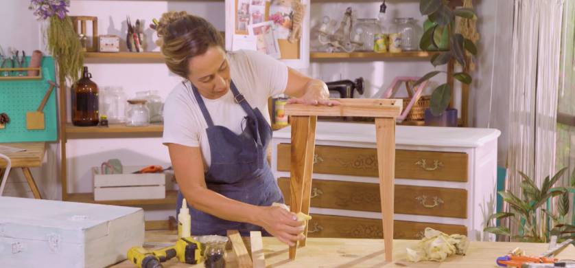 "La recicladora de muebles" vuelve con nuevas ideas a su taller por Más Chic
