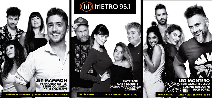 METRO 95.1 presentó sus nuevos programas para 2021