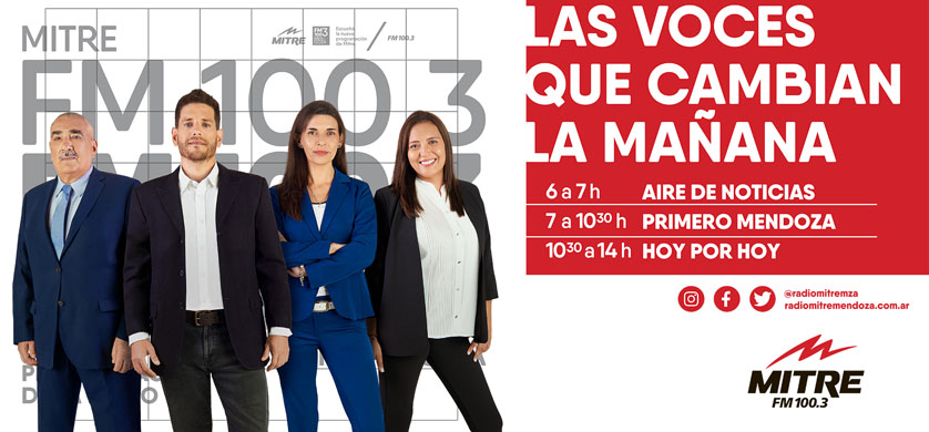 Las mañanas de Mitre Mendoza se renuevan
