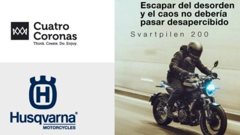 Husqvarna Motorcycles eligió a Cuatro Coronas
