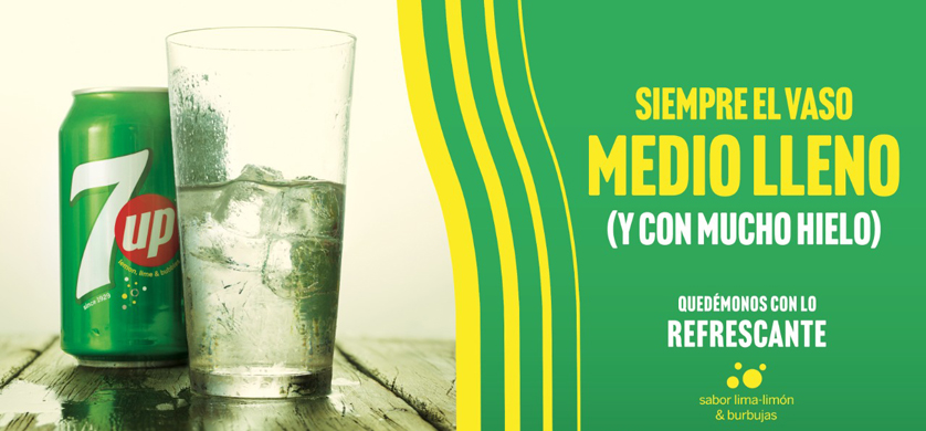 "Quedémonos con lo refrescante", la nueva campaña de 7UP