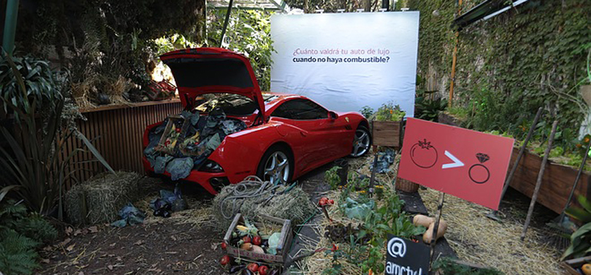 Acción de AMC en Palermo por el estreno de “The Collapse”
